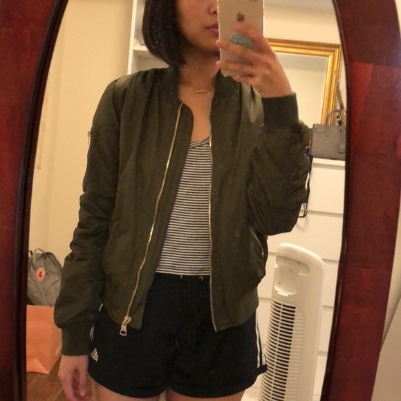 Topshop green bomber - Picture 4 of 6
